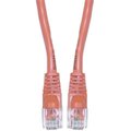 Aish Cat6 Orange Ethernet Crossover Cable Snagless Molded Boot 25 foot AI50611
